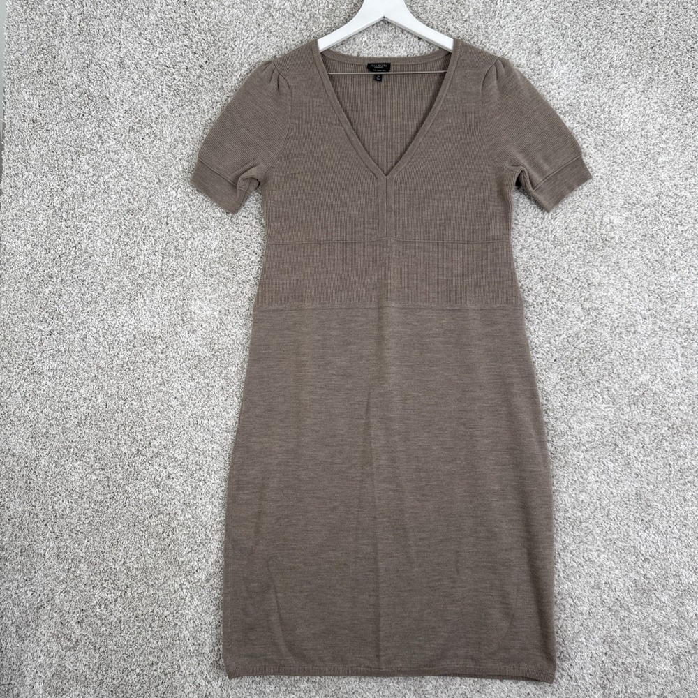 Talbots Pure Merino Wool blend Knit Sweater Dress size: Medium